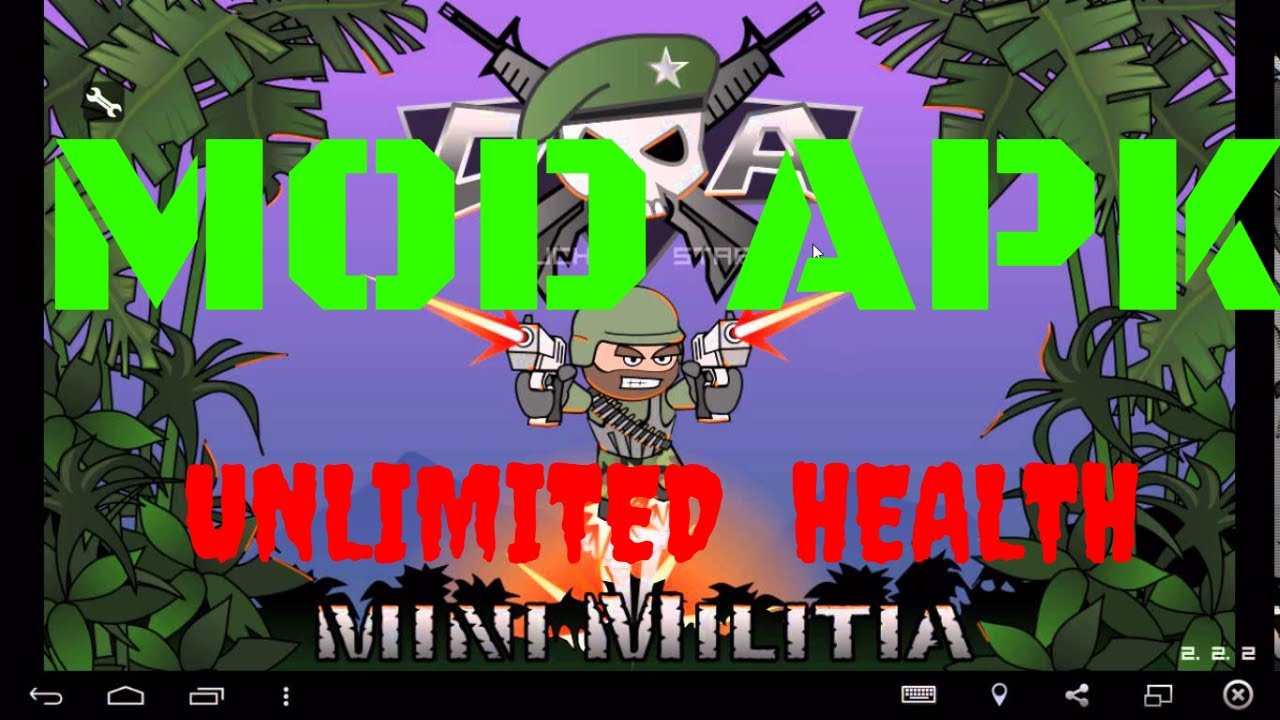 download mini militia god mod